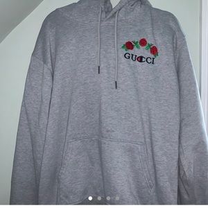 Gucci x champion hoodie